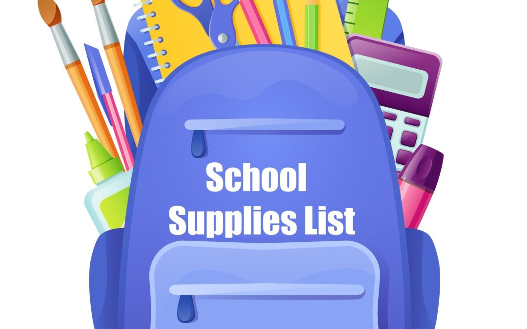 School Supply Lists