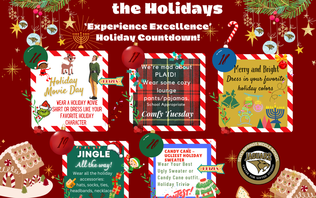 Holiday Countdown – Spirit Week