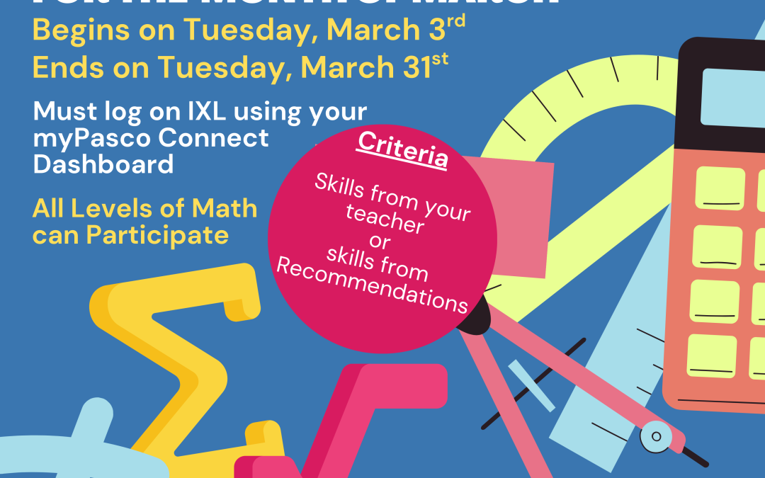 IXL March Challenge and February Winners